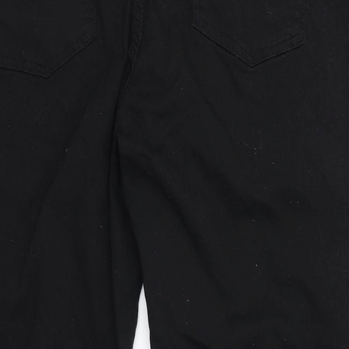 Marks and Spencer Womens Black  Cotton Skinny Jeans Size 20 L23 in Regular