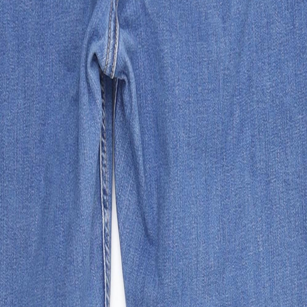 Per Una Womens Blue   Straight Jeans Size 14 L26 in Slim