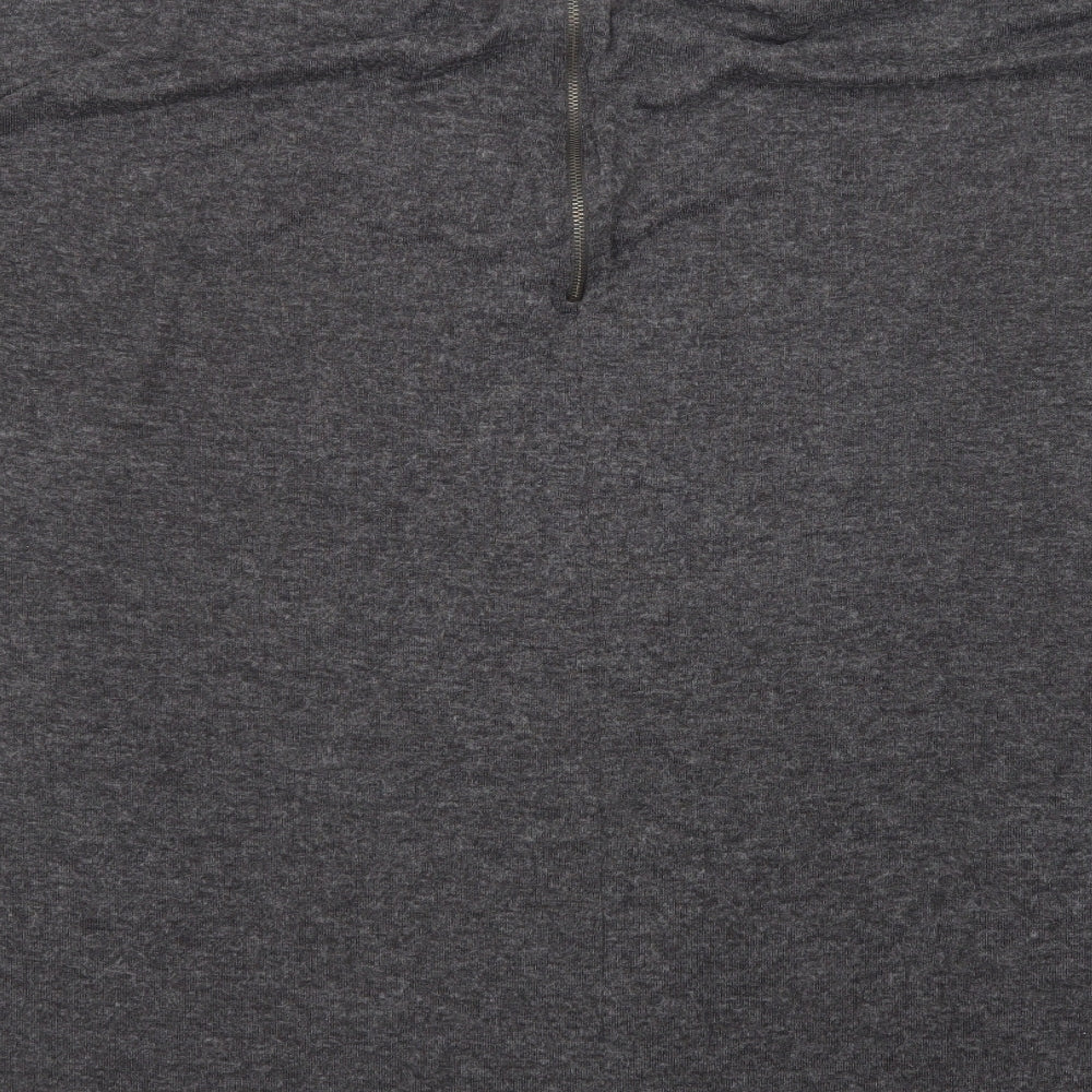 Atmosphere Womens Grey Round Neck  Polyester Pullover Jumper Size 18
