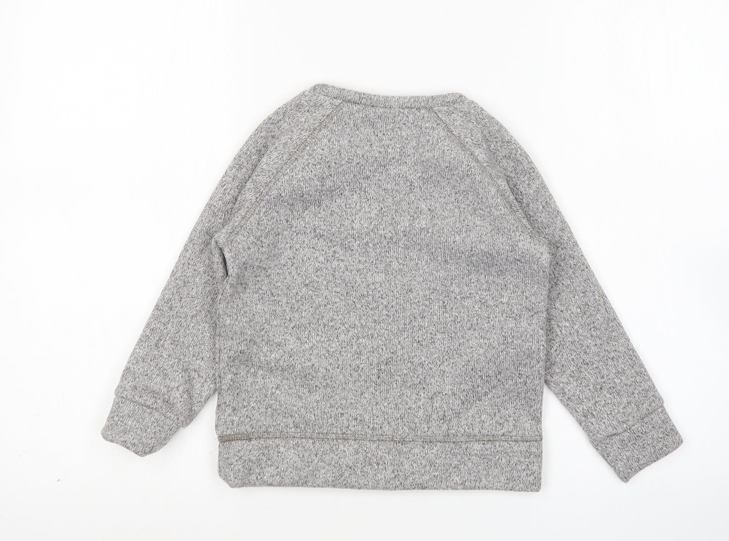 NEXT Boys Grey  Polyester Pullover Sweatshirt Size 3-4 Years