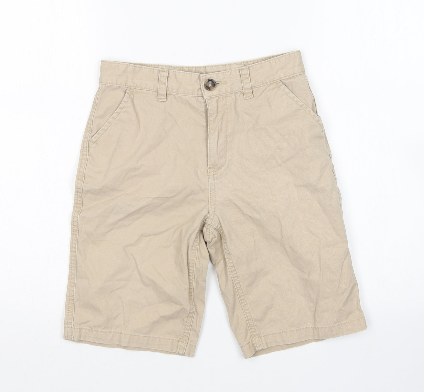 Peter Storm Boys Beige  Cotton Chino Shorts Size 9-10 Years  Regular