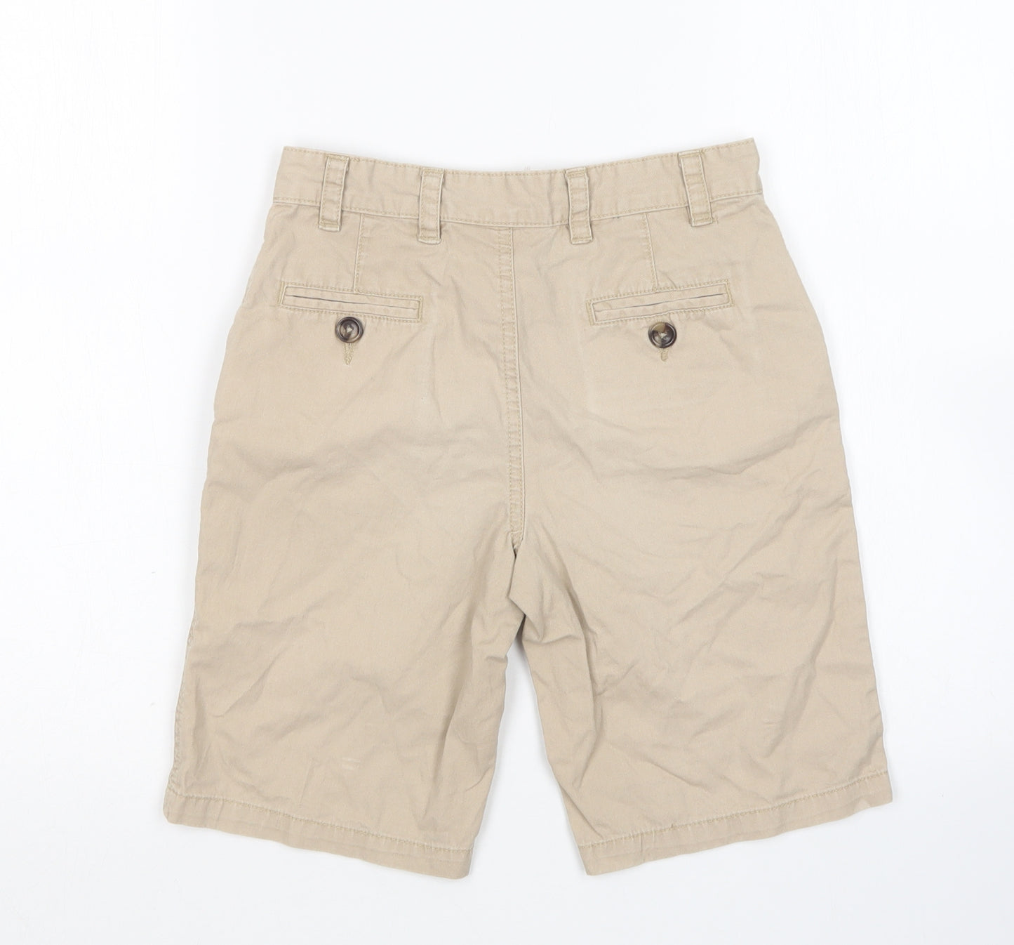Peter Storm Boys Beige  Cotton Chino Shorts Size 9-10 Years  Regular