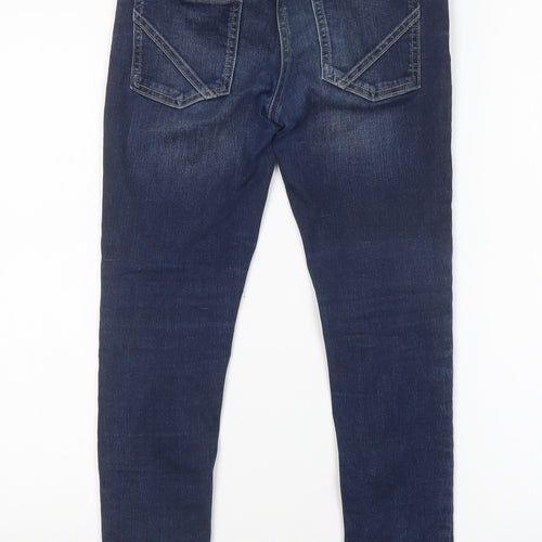 NEXT Boys Blue  Cotton Skinny Jeans Size 10 Years  Regular
