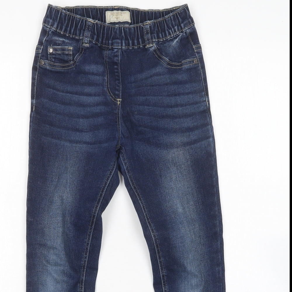 NEXT Boys Blue  Cotton Skinny Jeans Size 10 Years  Regular