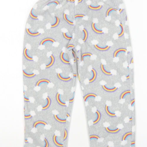 hullabaloo Girls Multicoloured  Polyester  Pyjama Pants Size 5-6 Years