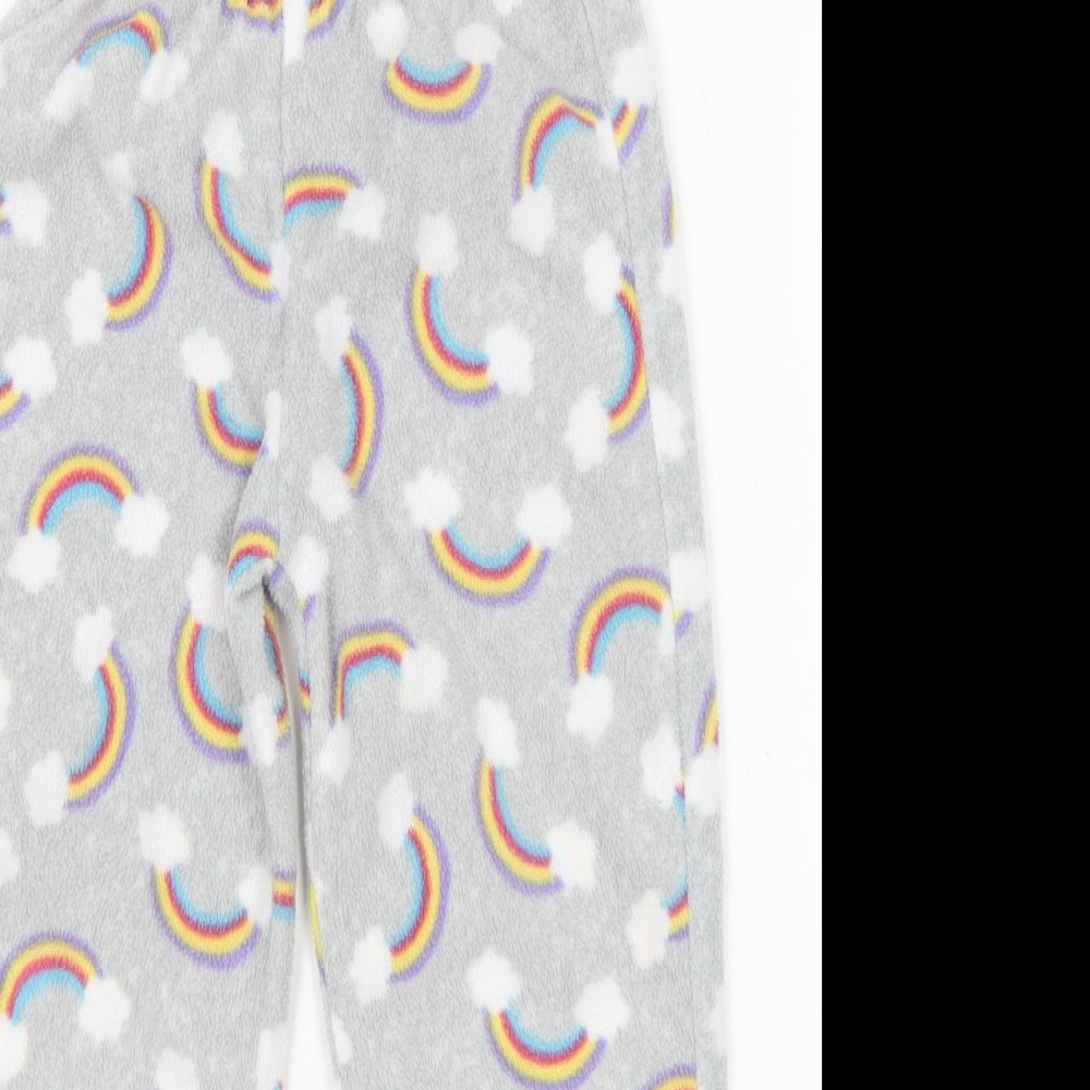 hullabaloo Girls Multicoloured  Polyester  Pyjama Pants Size 5-6 Years