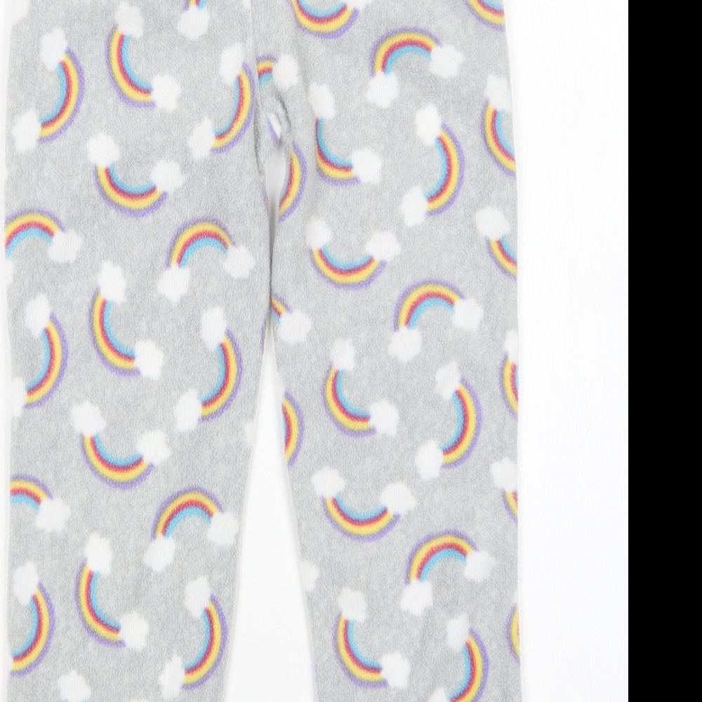 hullabaloo Girls Multicoloured  Polyester  Pyjama Pants Size 5-6 Years