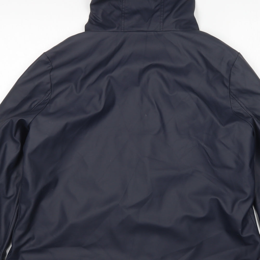 Dorothy Perkins Womens Blue   Rain Coat Coat Size 14