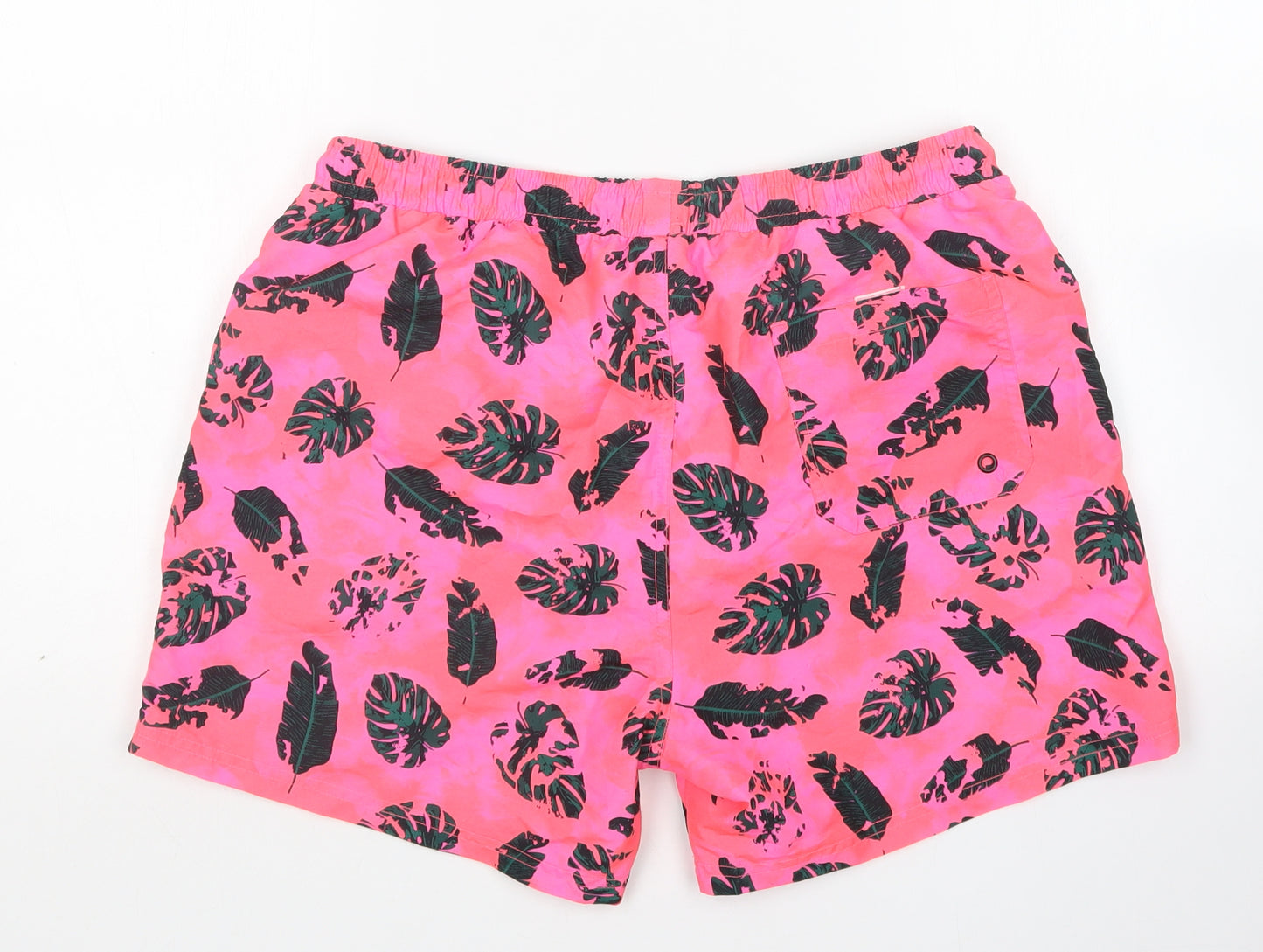 Primark Mens Multicoloured Floral Polyester Athletic Shorts Size L L6 in Regular  - Swim Shorts