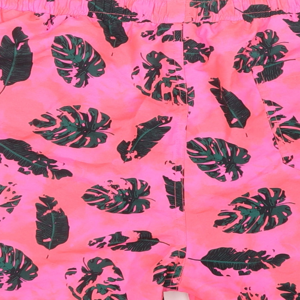 Primark Mens Multicoloured Floral Polyester Athletic Shorts Size L L6 in Regular  - Swim Shorts