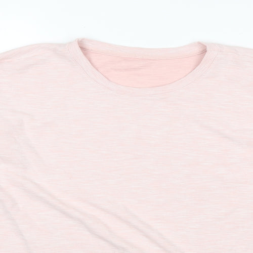 George Womens Pink Round Neck  Polyester Pullover Jumper Size 10