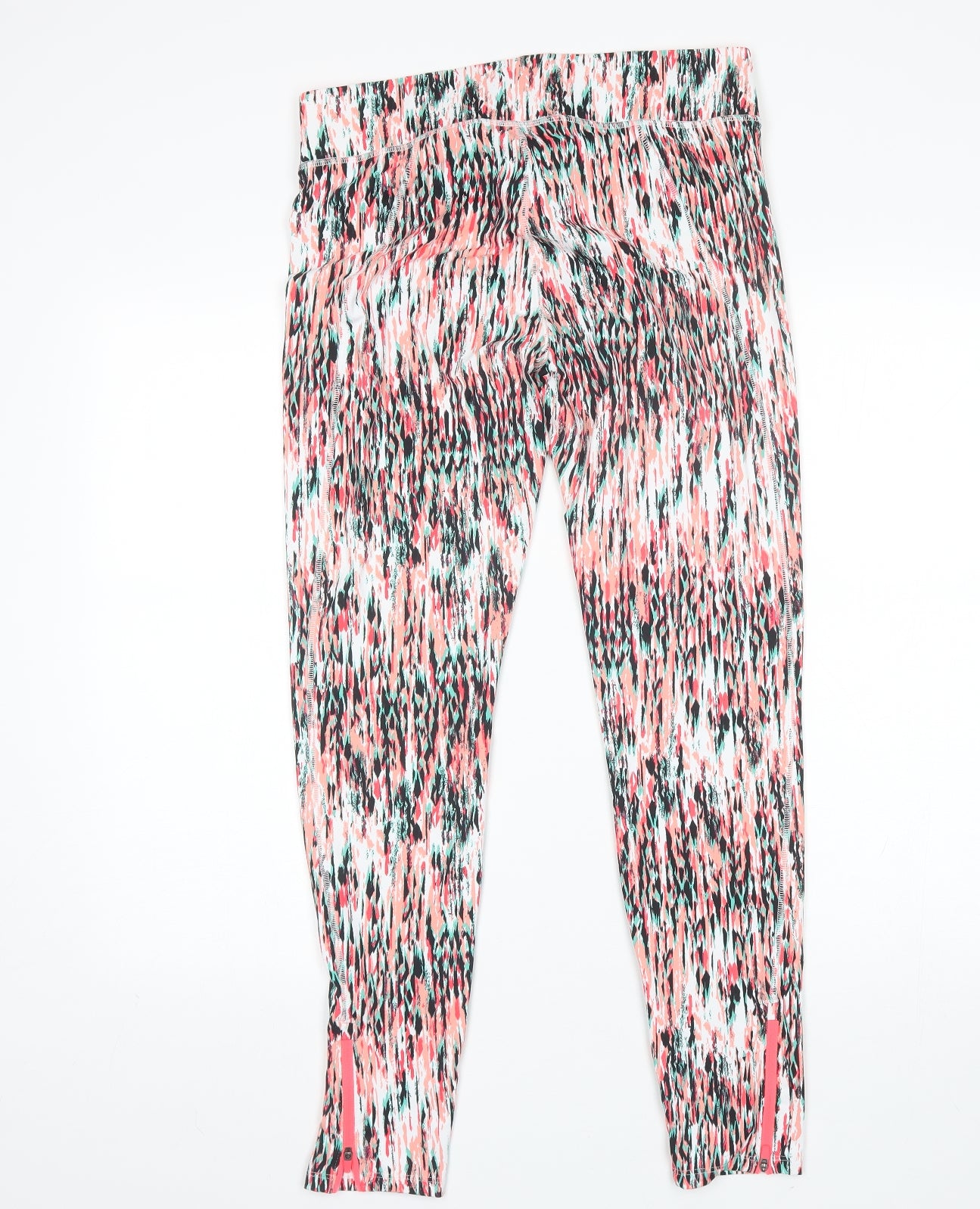 F&F Womens Pink  Polyester Compression Leggings Size 14 L27 in Regular