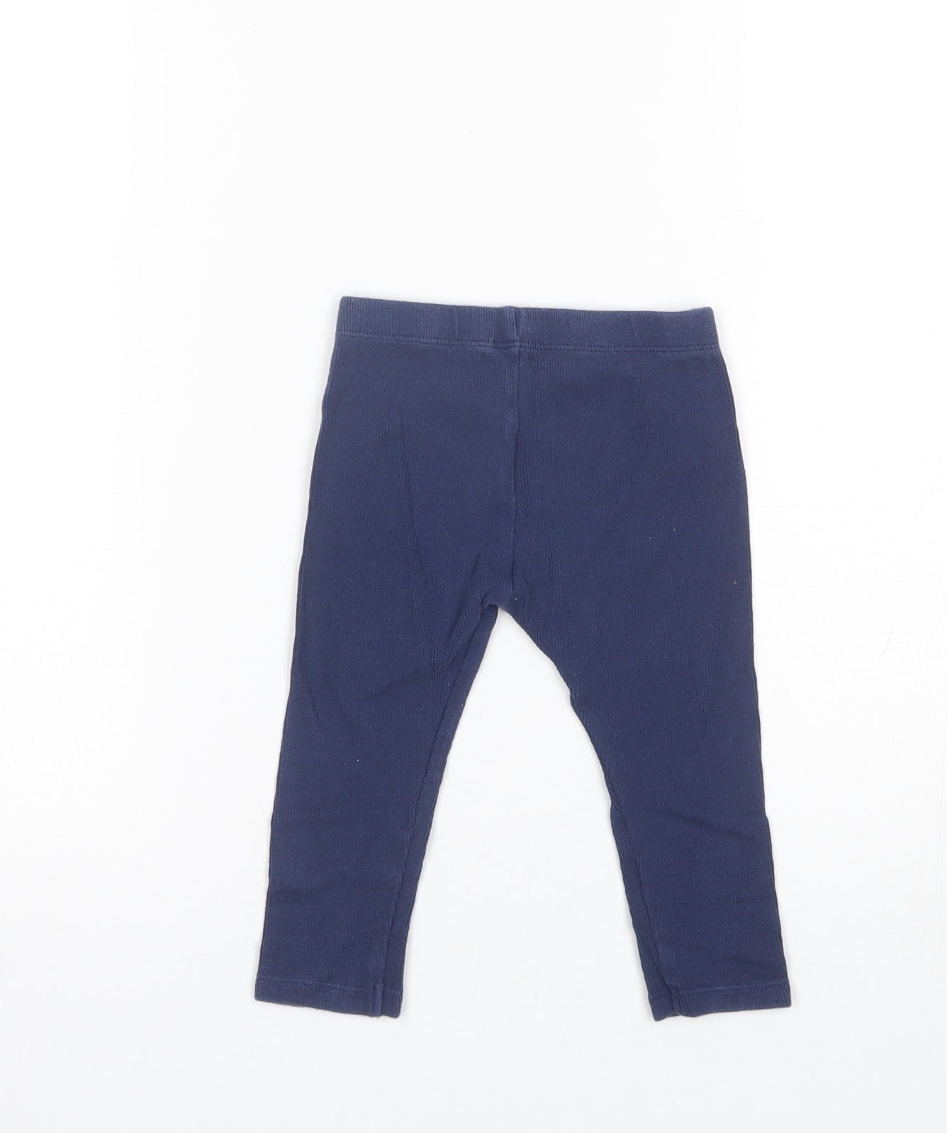 Marks and Spencer Baby Blue  Cotton Sweatpants Trousers Size 12-18 Months