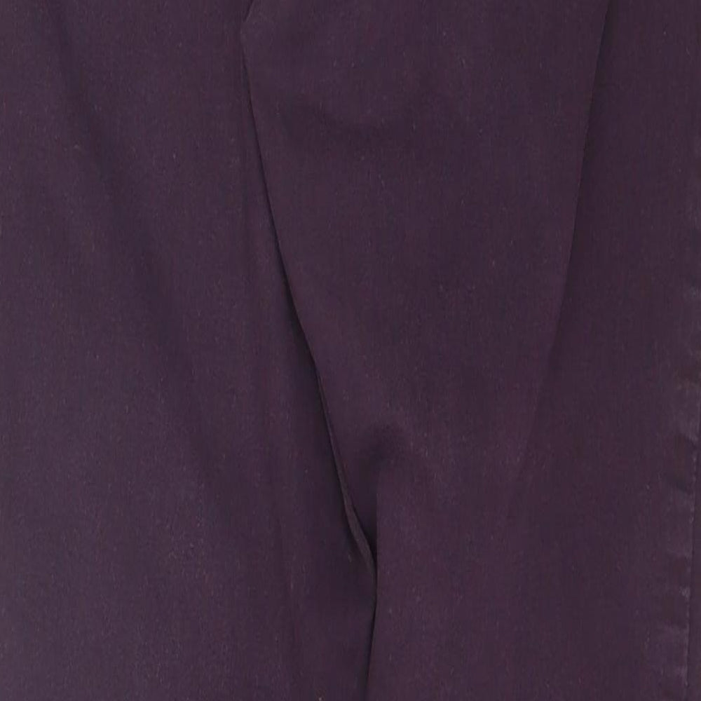 White Stuff Womens Purple  Cotton Jegging Jeans Size 14 L29 in Regular