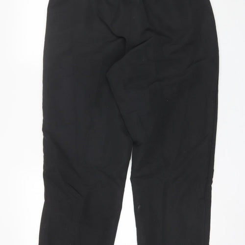 Slazenger Mens Black  Polyester Sweatpants Trousers Size L L27 in Regular