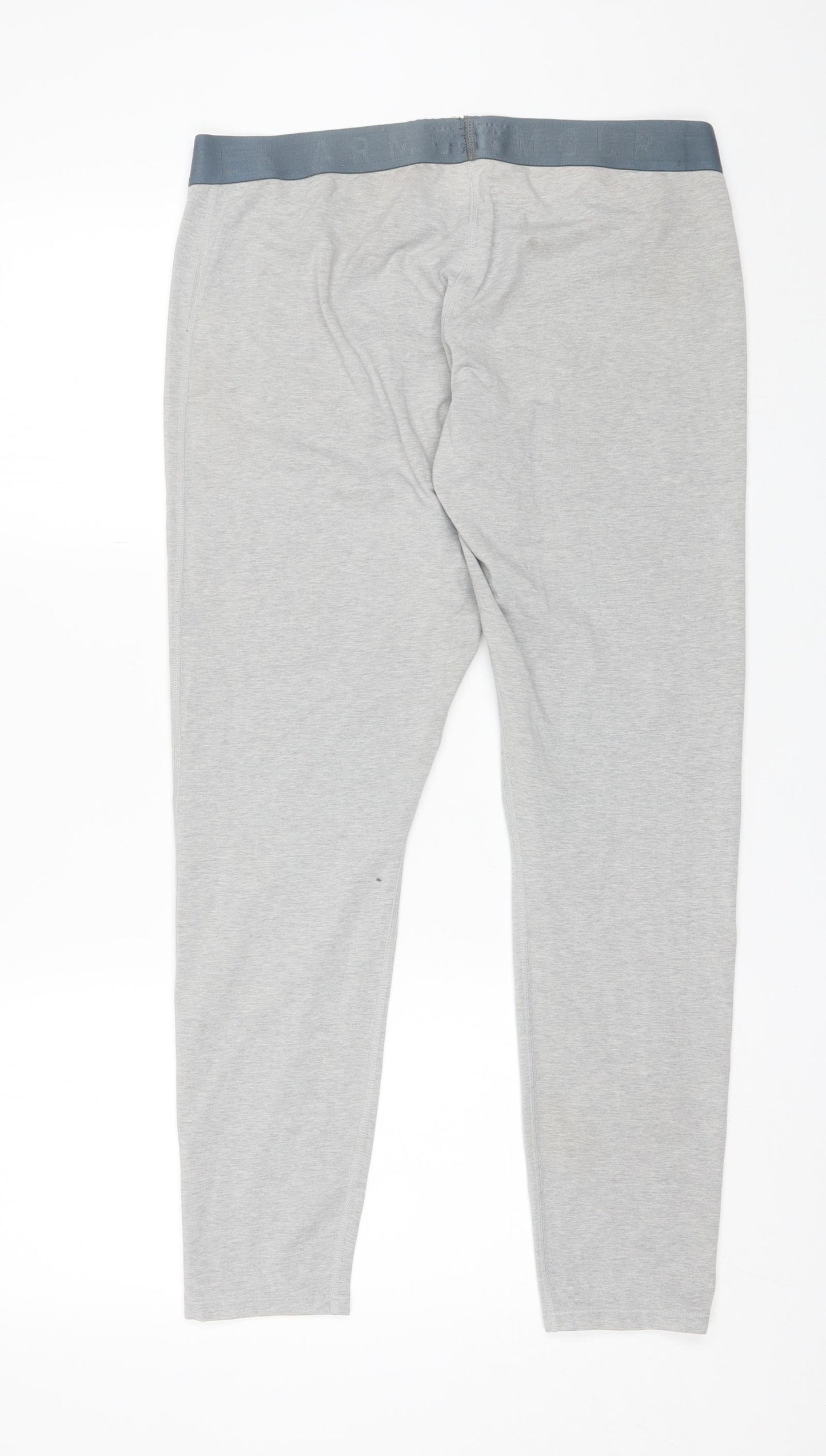 Under armour Womens Grey  Polyester Blend Jogger Leggings Size XL L27 in Regular