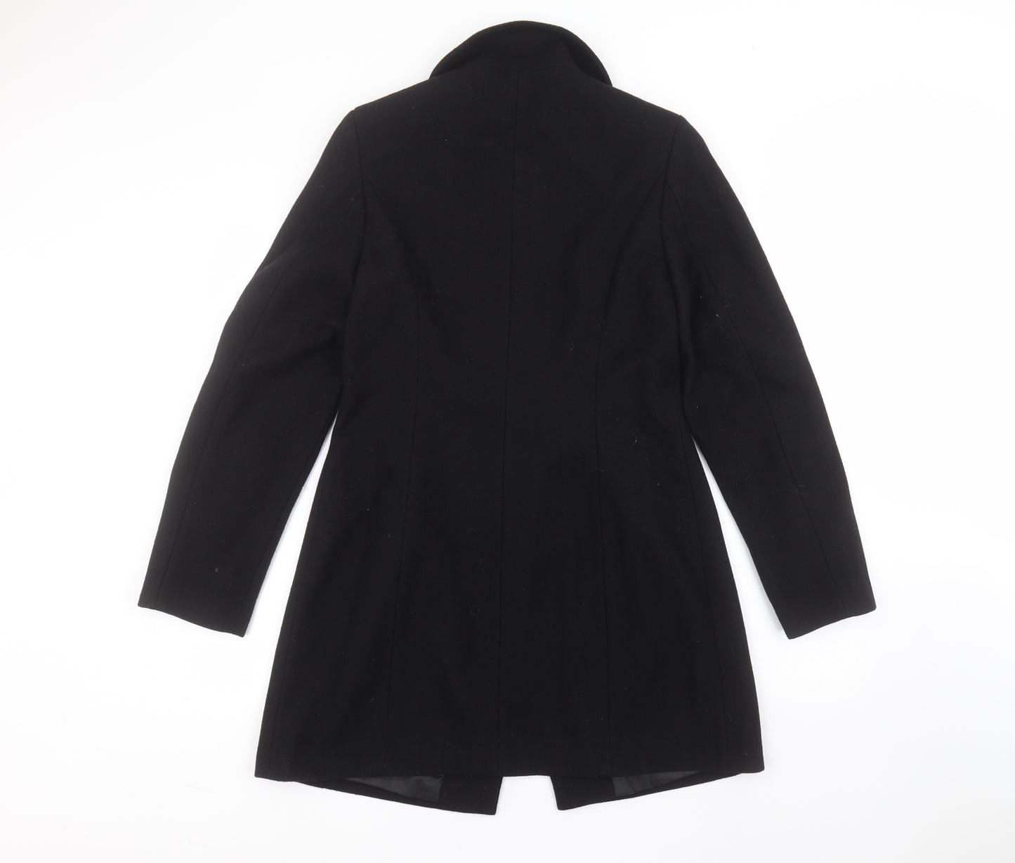 George Womens Black   Overcoat Coat Size 10