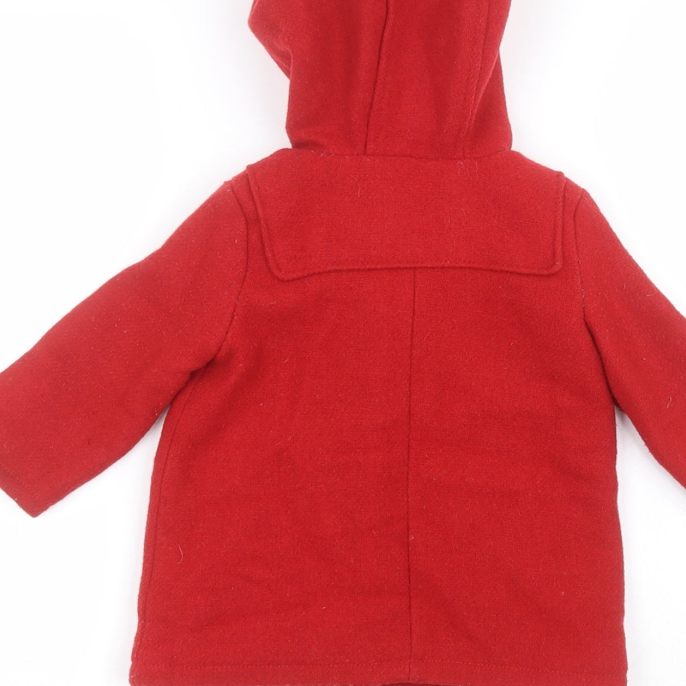 Gap Baby Red   Parka Coat Size 18-24 Months