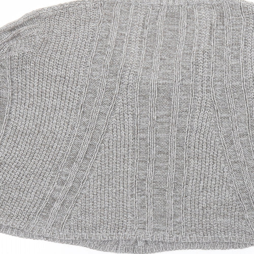 NEXT Womens Grey Round Neck  Acrylic Pullover Jumper Size M