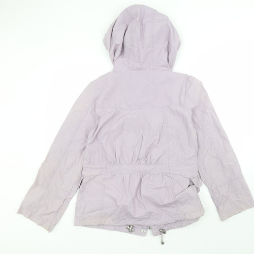 New Look Womens Purple   Parka Coat Size 12