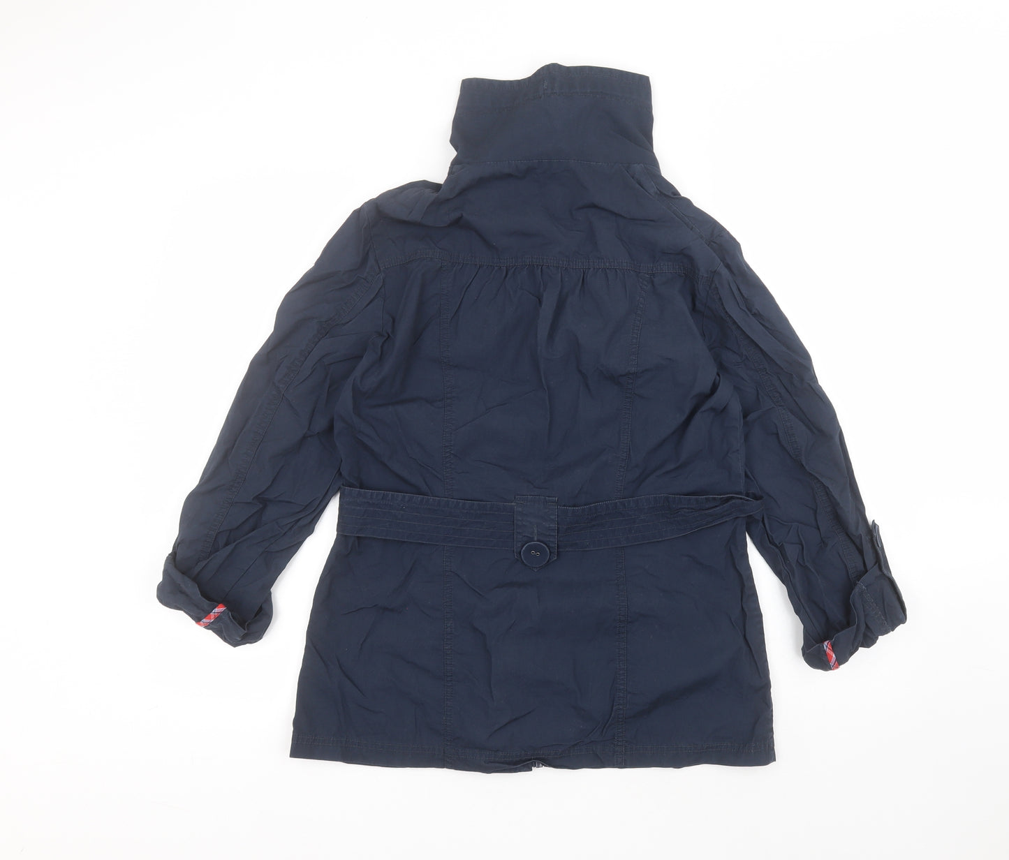 Marks and Spencer Womens Blue   Pea Coat Coat Size 10