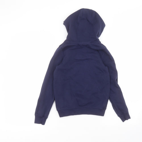 George Girls Blue  Cotton Pullover Hoodie Size 9-10 Years