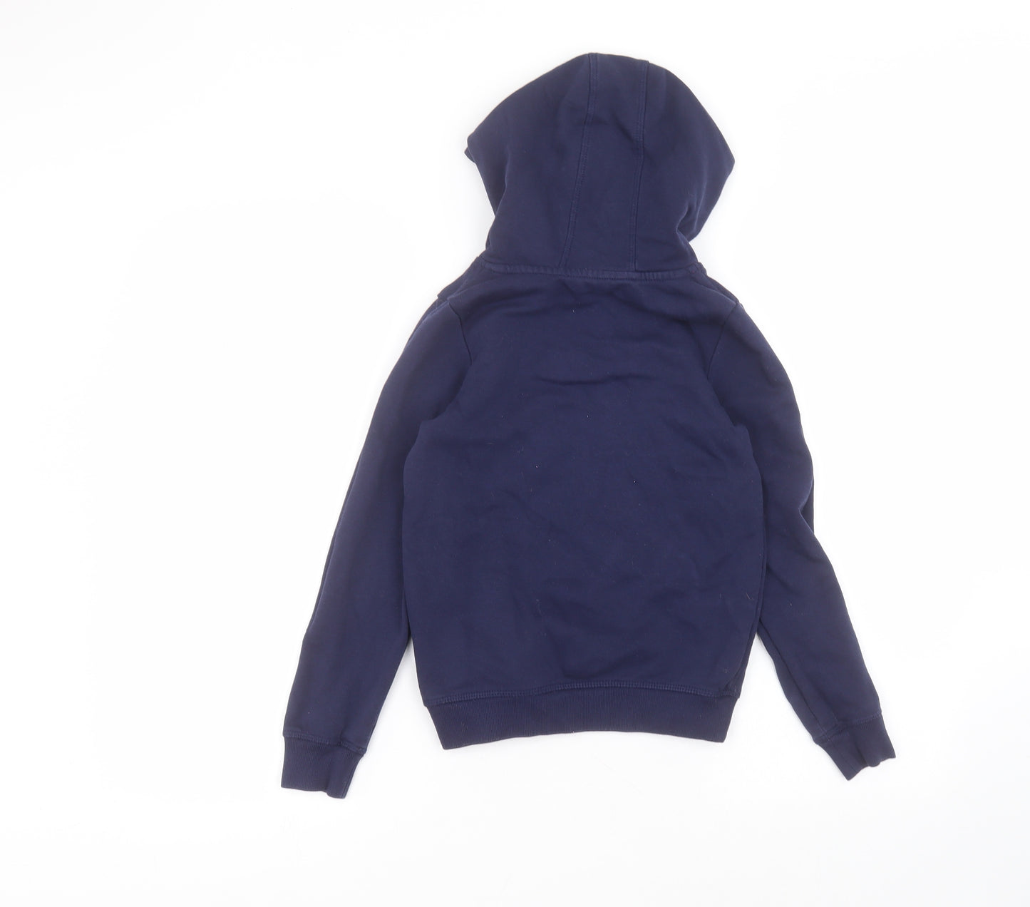 George Girls Blue  Cotton Pullover Hoodie Size 9-10 Years