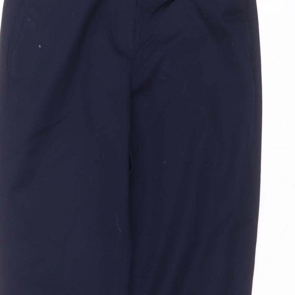 Its sally Womens Blue  Polyester Trousers  Size 14 L33 in Regular