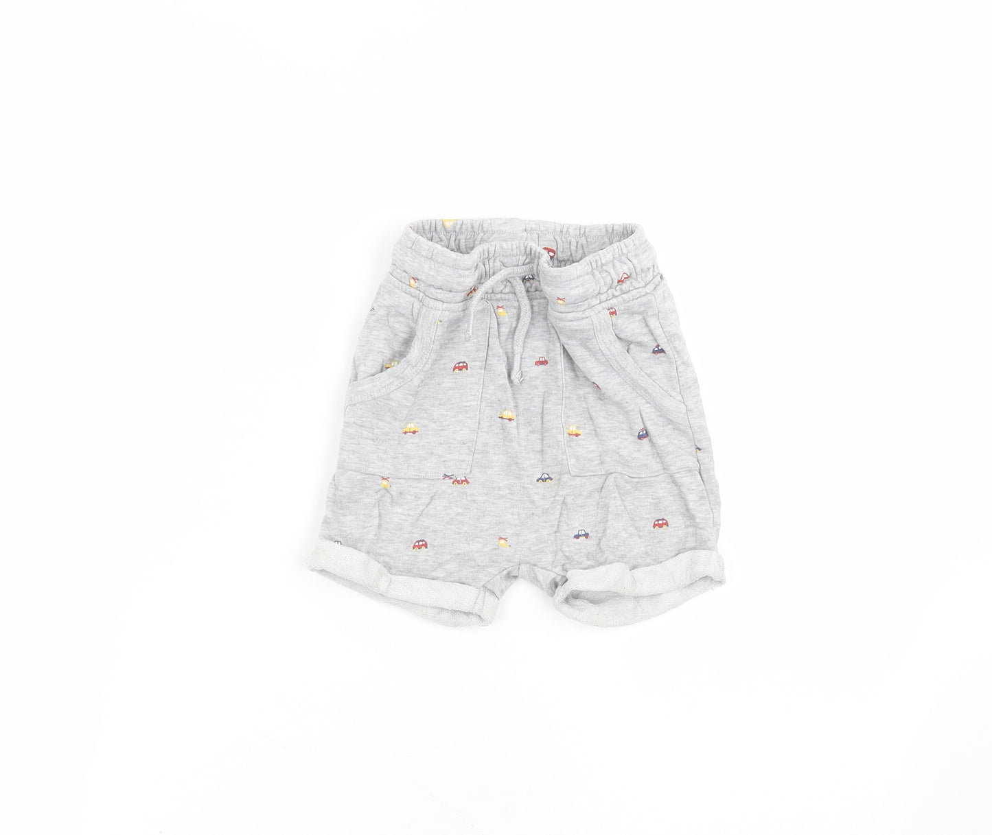 George Girls Grey  Cotton Sweat Shorts Size 2-3 Years  Regular