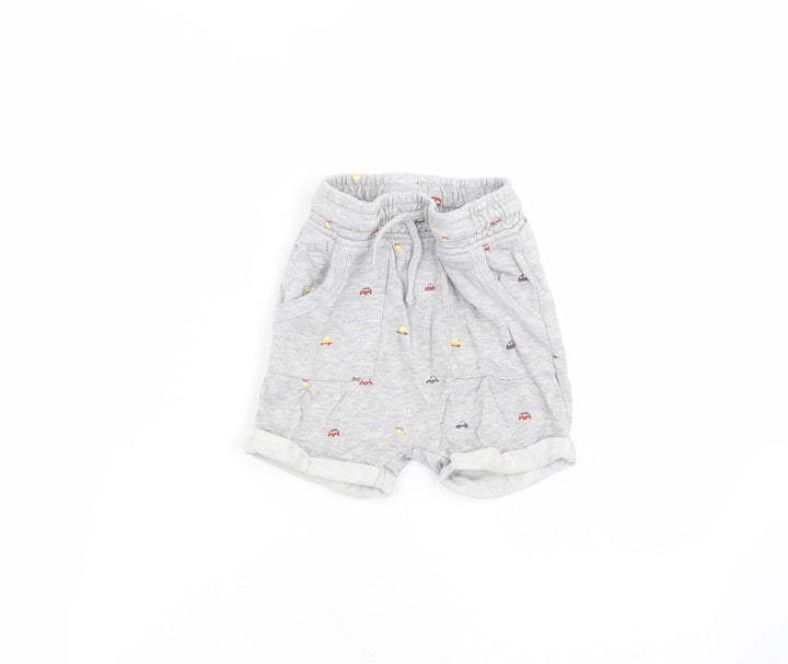George Girls Grey  Cotton Sweat Shorts Size 2-3 Years  Regular