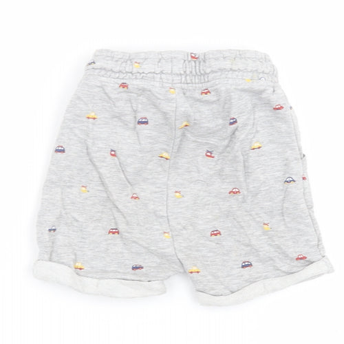 George Girls Grey  Cotton Sweat Shorts Size 2-3 Years  Regular