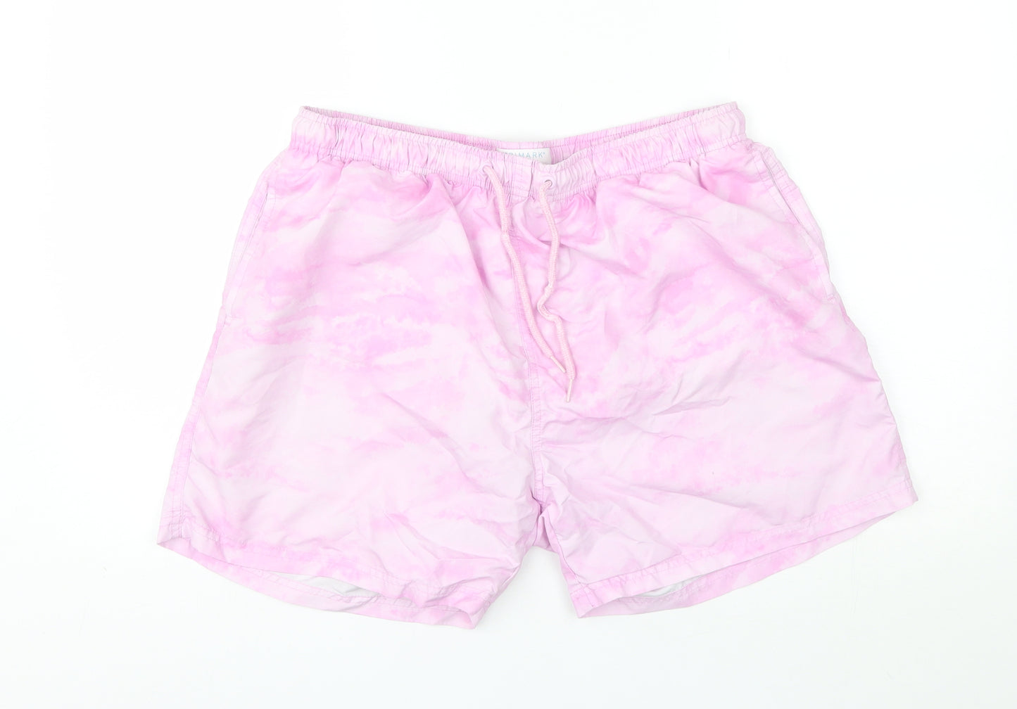 Primark Mens Pink  Polyester Bermuda Shorts Size XL  Regular