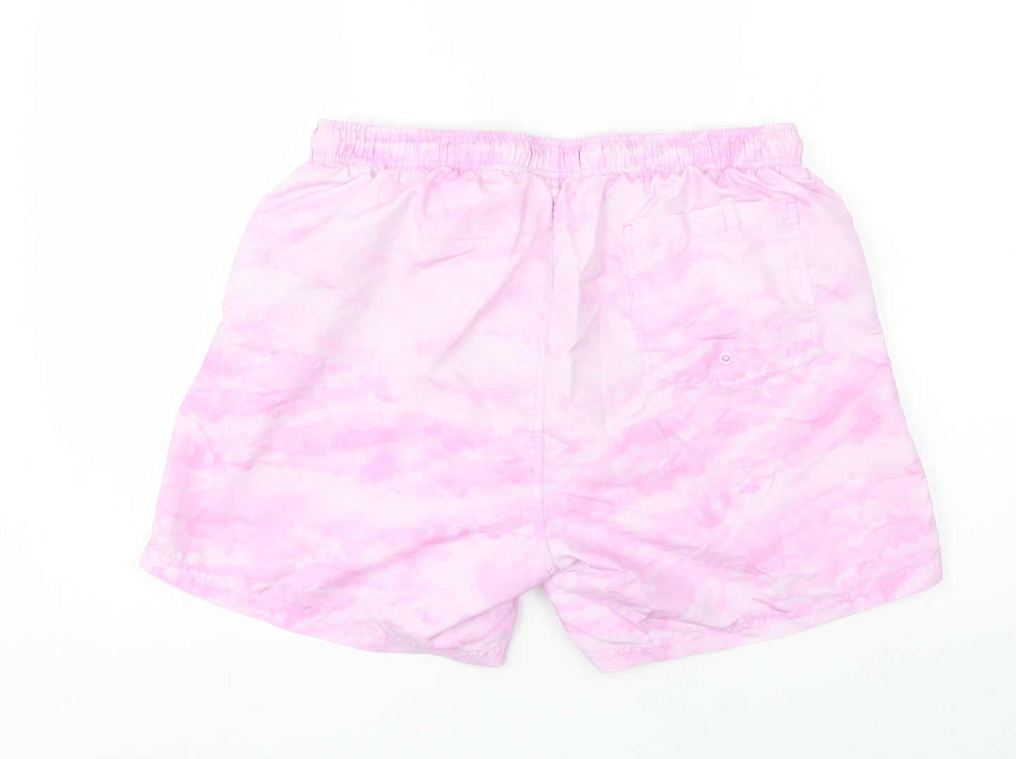 Primark Mens Pink  Polyester Bermuda Shorts Size XL  Regular