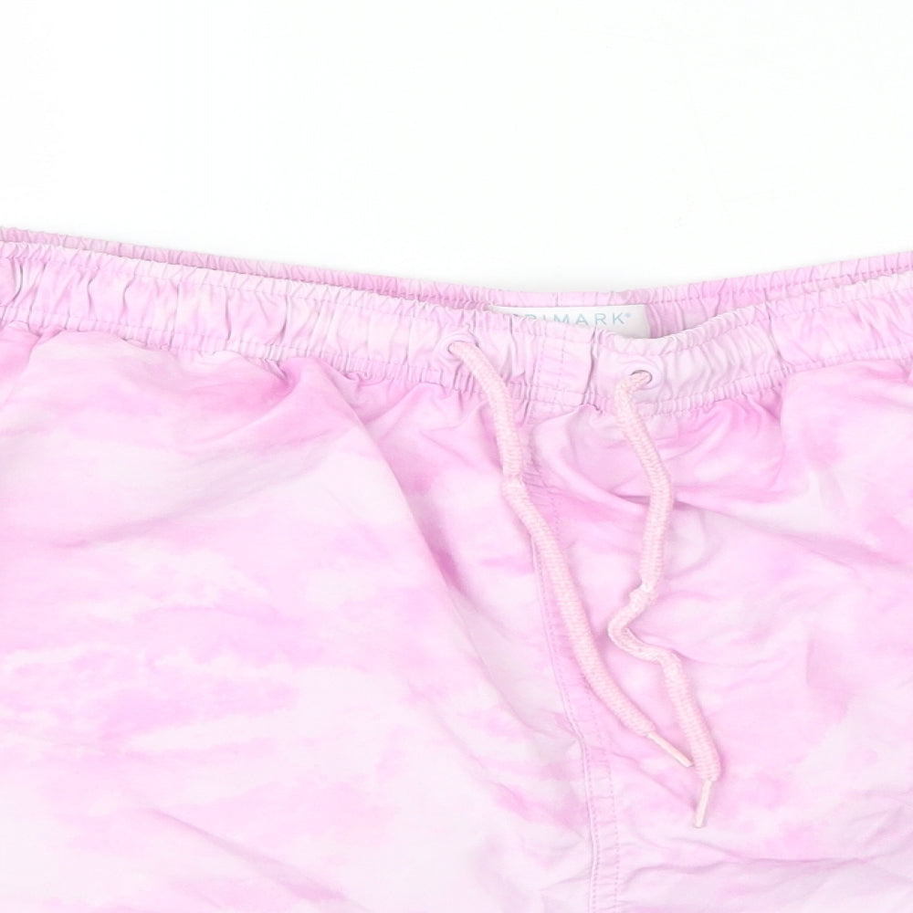 Primark Mens Pink  Polyester Bermuda Shorts Size XL  Regular