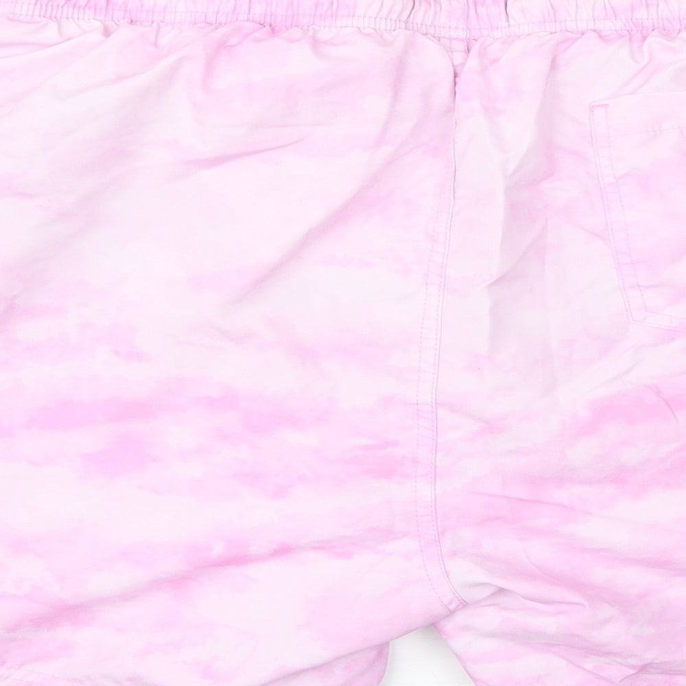 Primark Mens Pink  Polyester Bermuda Shorts Size XL  Regular