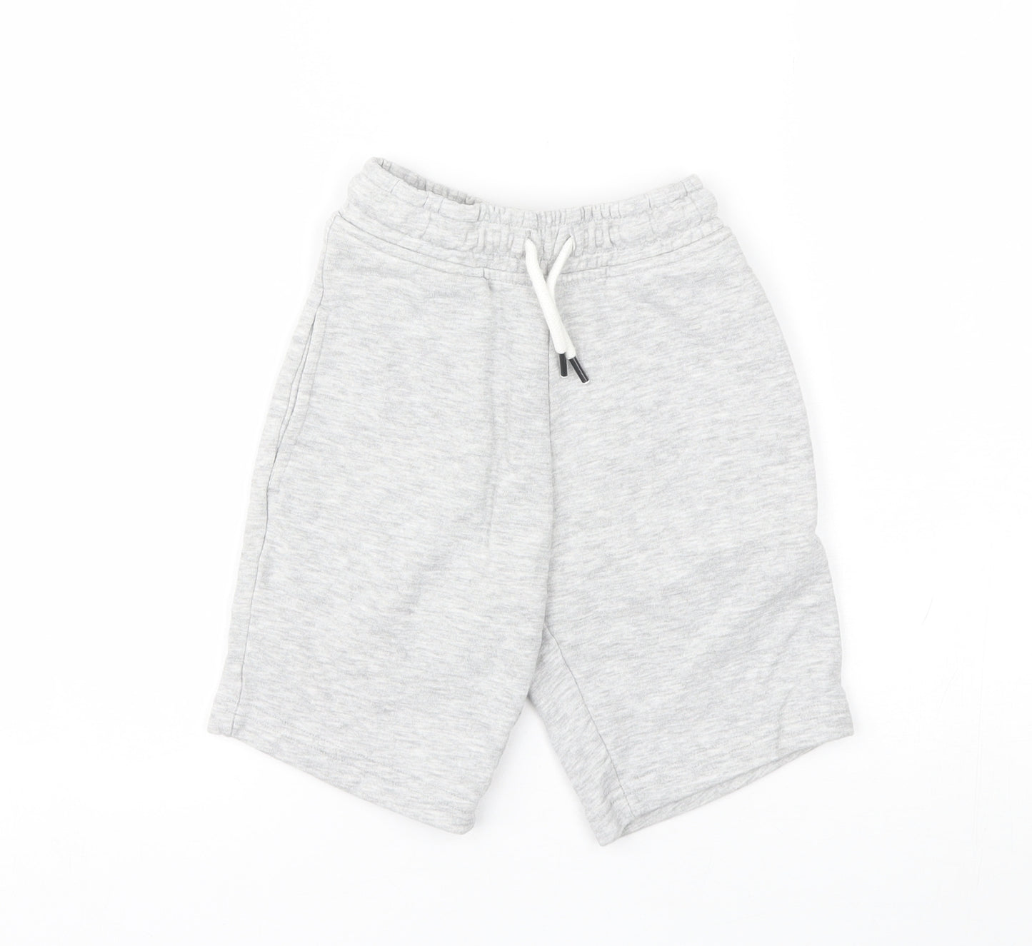 NEXT Boys Grey  Cotton Sweat Shorts Size 7 Years  Regular