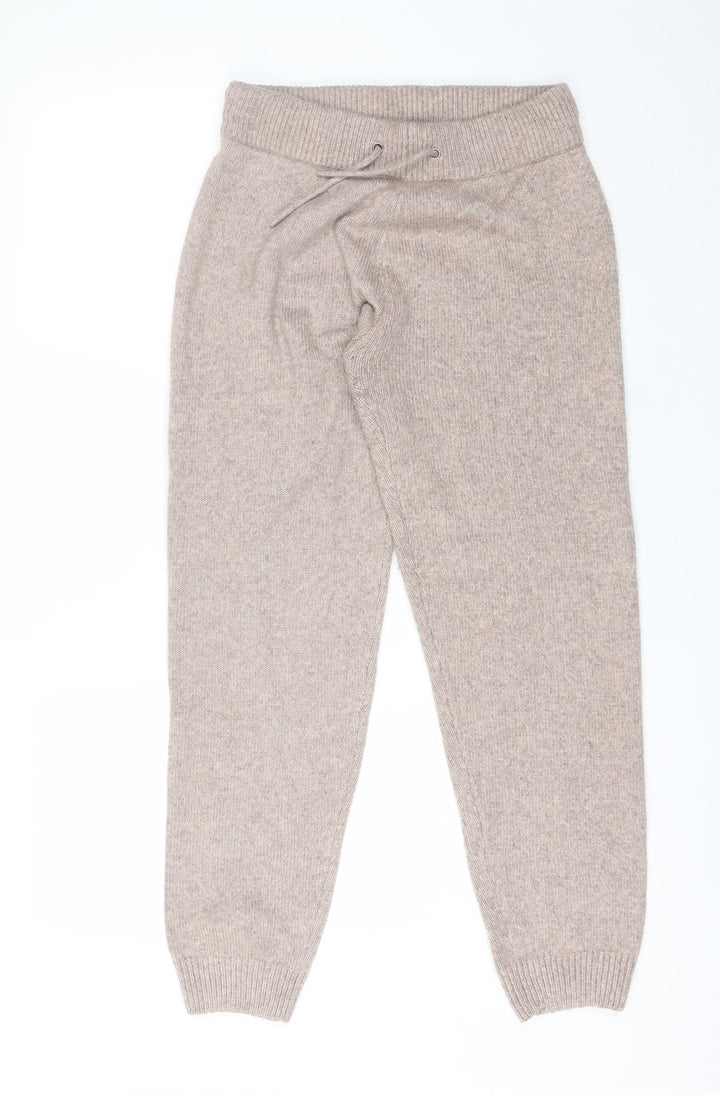 New Look Womens Pink  Acrylic Sweatpants Trousers Size M L28 in Regular