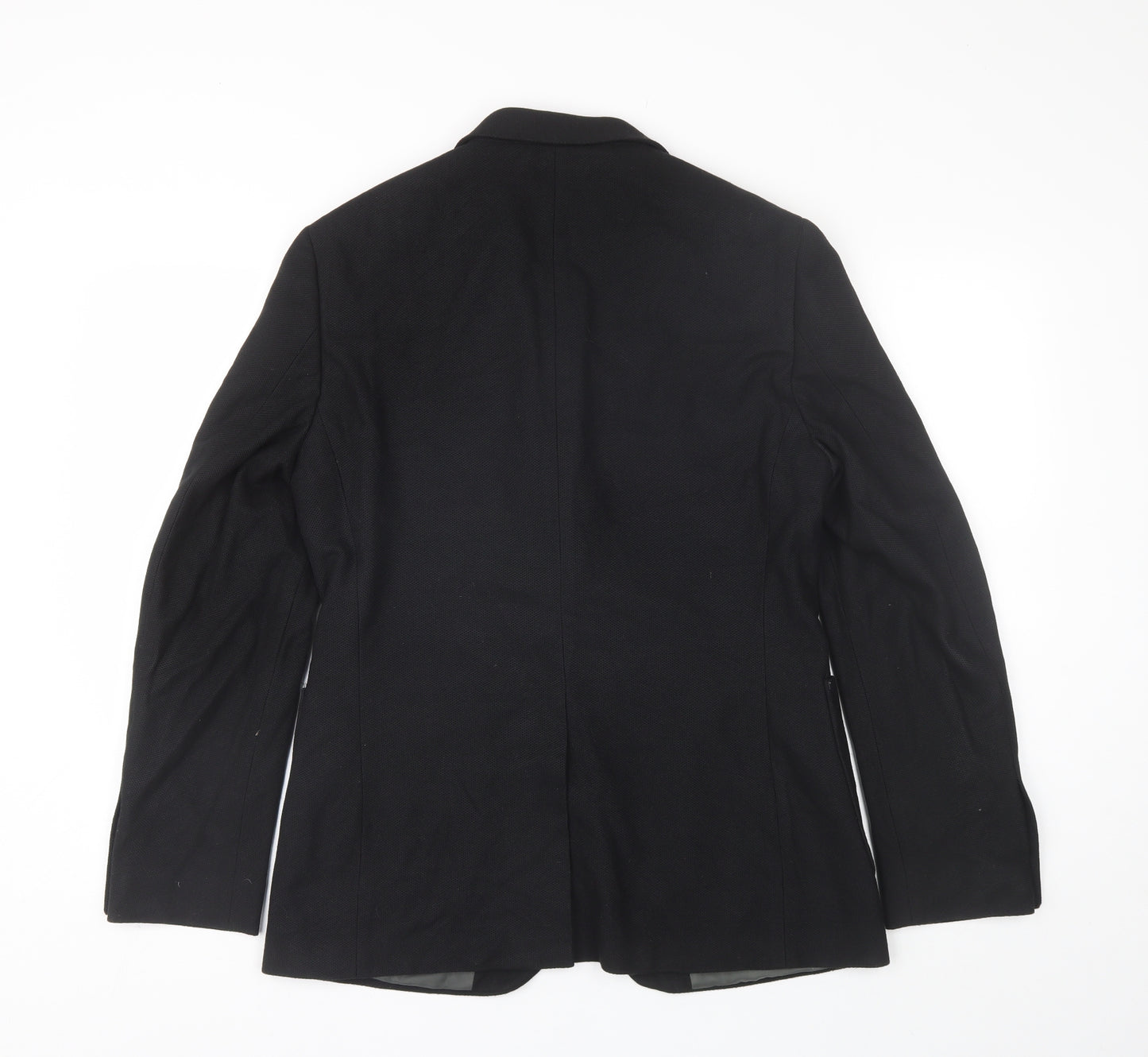 Burton Menswear Mens Black   Jacket Blazer Size 38