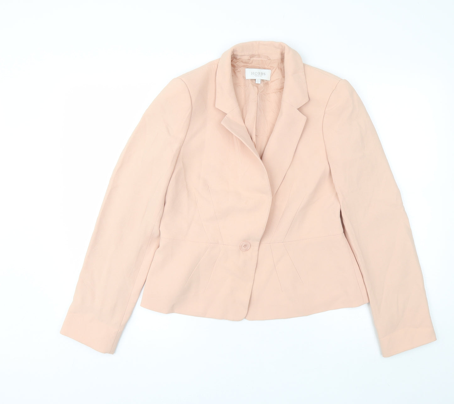 Hobbs Womens Pink   Jacket Blazer Size 12