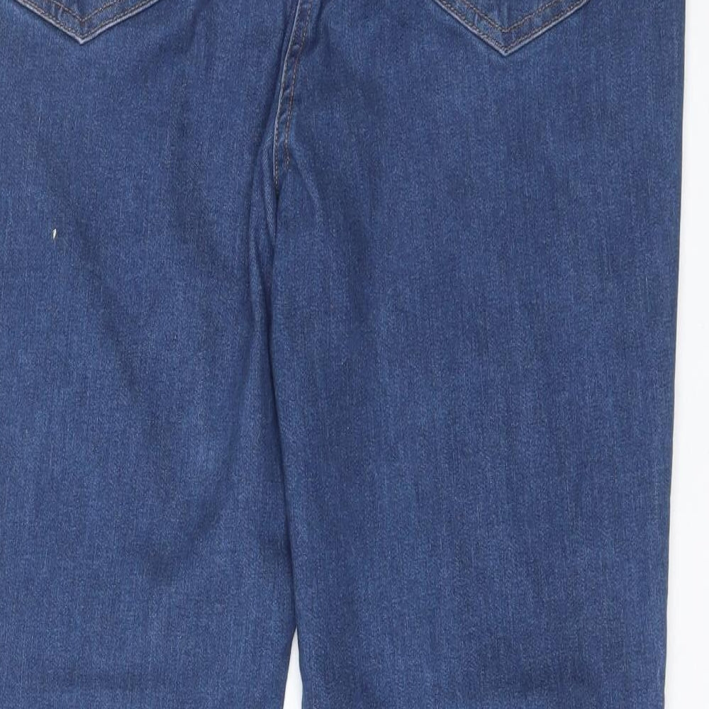 Cotton Traders Womens Blue  Cotton Bootcut Jeans Size 18 L28 in Regular