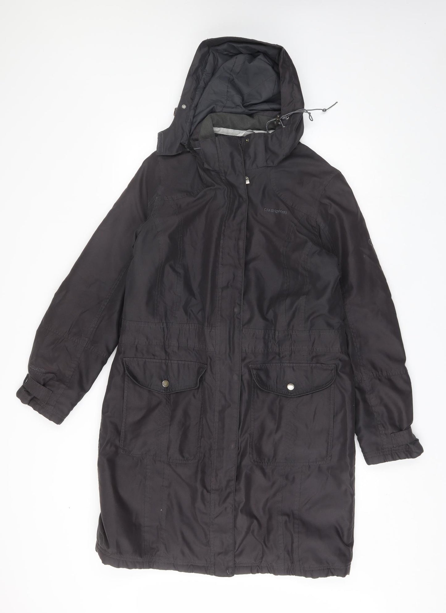 Craghoppers Womens Grey   Parka Jacket Size 12