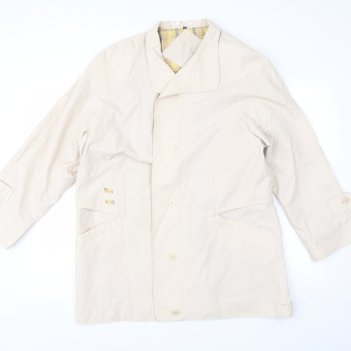 Berkertex Womens Beige   Overcoat Jacket Size 14