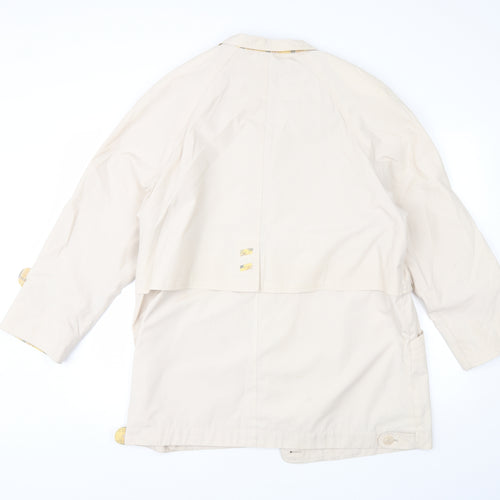 Berkertex Womens Beige   Overcoat Jacket Size 14