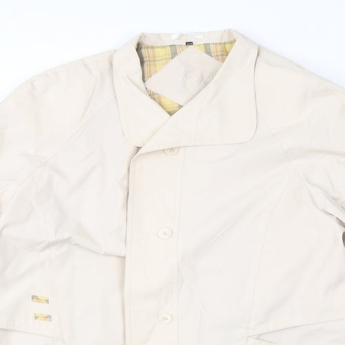 Berkertex Womens Beige   Overcoat Jacket Size 14
