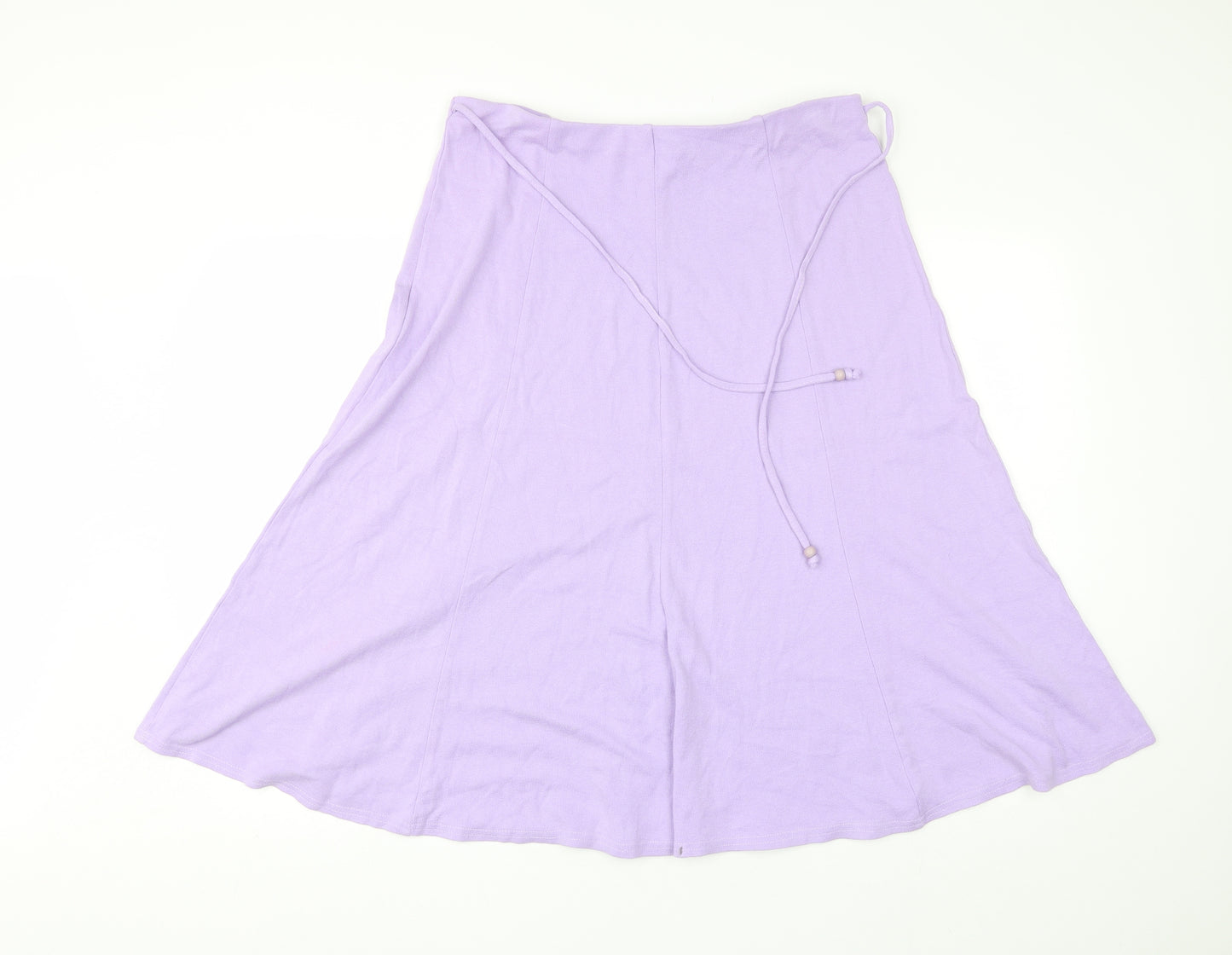 Classics Womens Purple  Viscose A-Line Skirt Size 18
