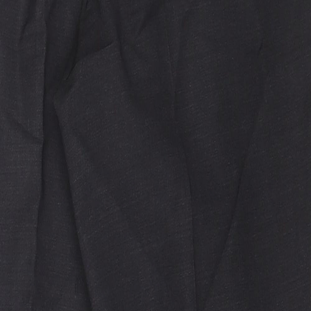 Moss Mens Grey  Wool Dress Pants Trousers Size 34 in L31 in Regular