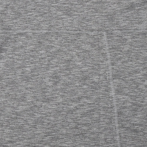 NEXT Womens Grey  Cotton Basic Blouse Size 16 Round Neck