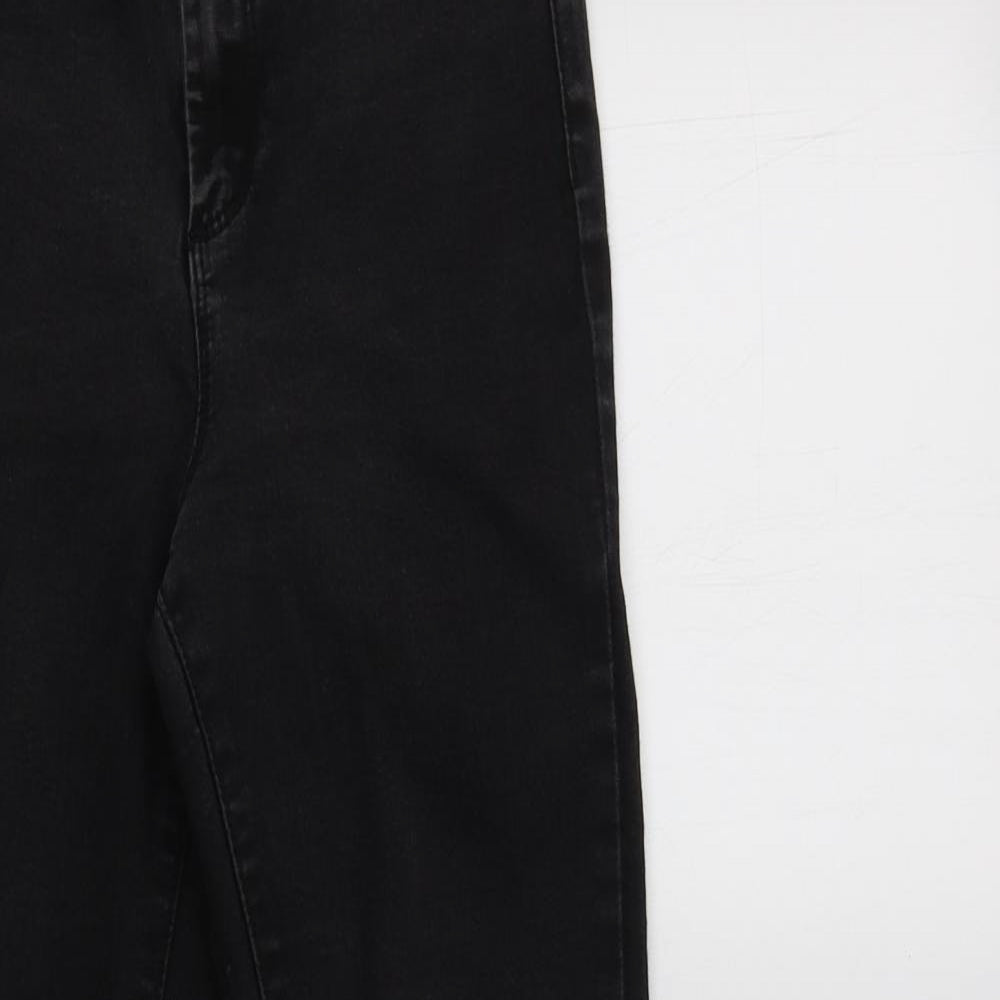 Primark Womens Black  Cotton Jegging Jeans Size 10 L26 in Regular