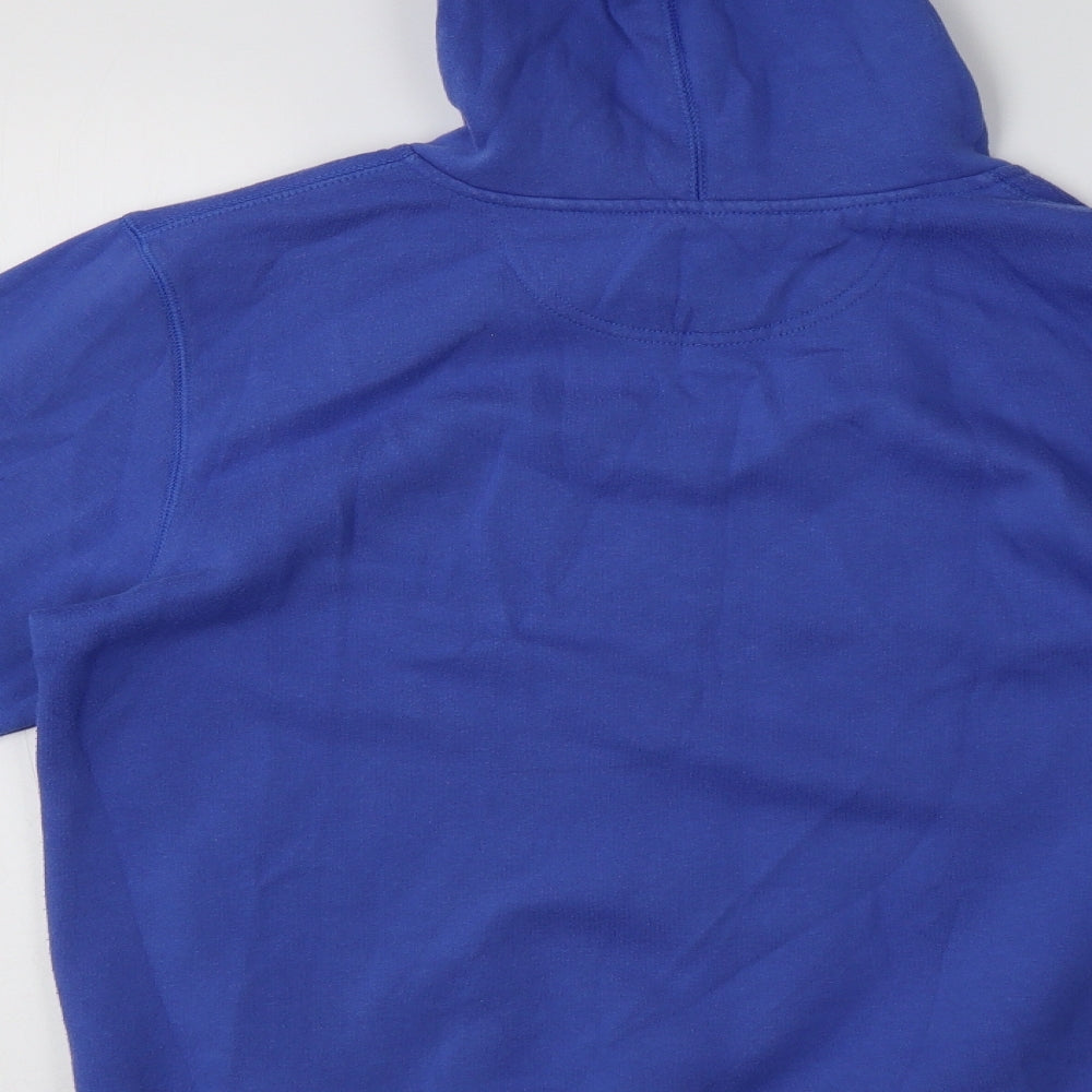 Converse Boys Blue  Cotton Pullover Hoodie Size 13-14 Years