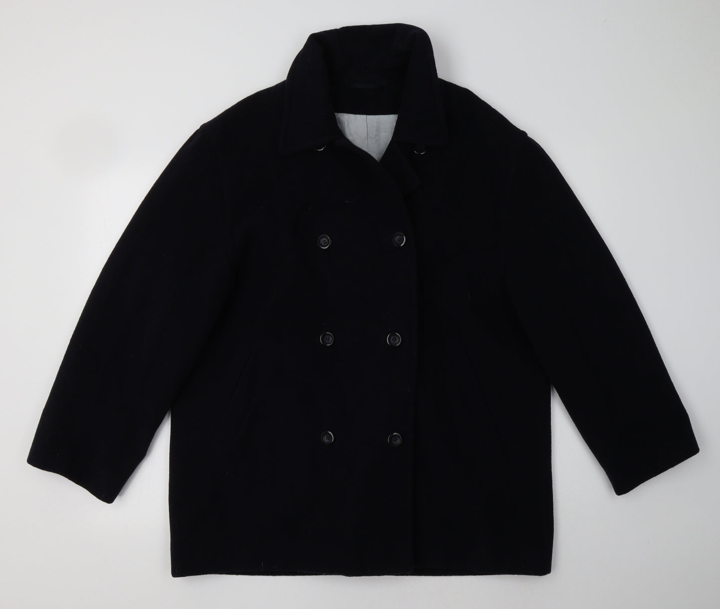 NEXT Womens Blue   Pea Coat Coat Size L
